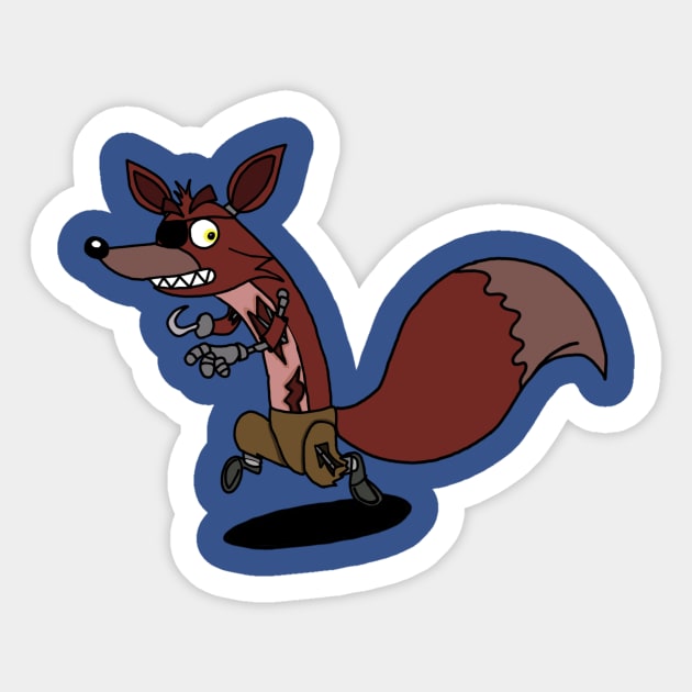 Foxy, No Swiping! Sticker by gyaratoast